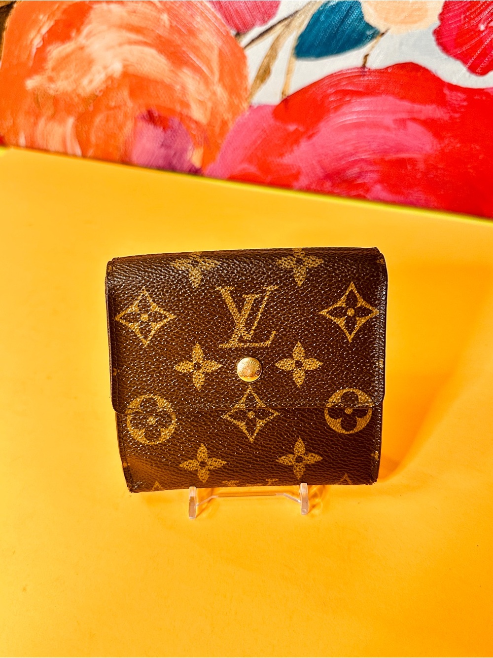 Louis Vuitton Monogram Compact Wallet - Brown & Gold - Picture 4 of 15